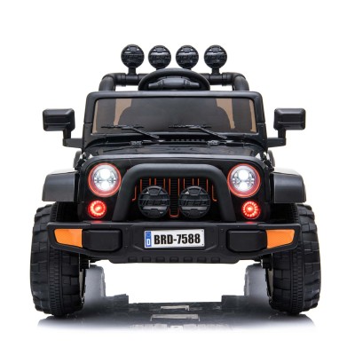 MEGA JEEP  FULLTIME, NAPĘD 4X4,  1X12V ,WOLNY START/ MIĘKKIE KOŁA,  EXCLUSIVE/7588