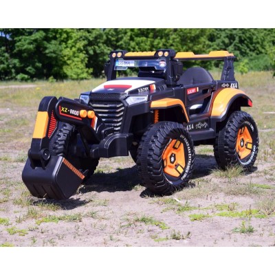 WIELKI JEEP, KOPARKA NA AKUMULATOR 4X4 Z PILOTEM/XZ-1158