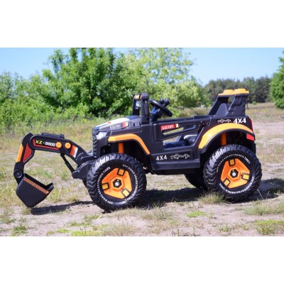 WIELKI JEEP, KOPARKA NA AKUMULATOR 4X4 Z PILOTEM/XZ-1158