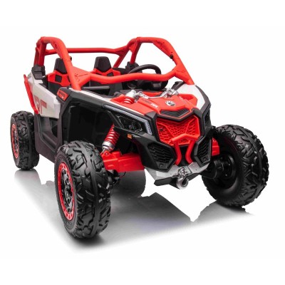 ORYGINALNY CAN-AM MAVERICK NA AKUMULATOR 800 W, PEŁNE WYPOSAŻENIE, SKALA 1:4 /DK-CA001-24V