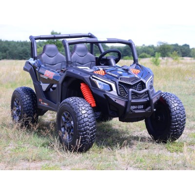 MEGA BUGGY SXS DLA 2 DZIECI 2X120W, SUPER MOC, PRZESUWANE SIEDZENIE, WALIZKA/BBH028