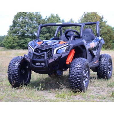 MEGA BUGGY SXS DLA 2 DZIECI 2X120W, SUPER MOC, PRZESUWANE SIEDZENIE, WALIZKA/BBH028