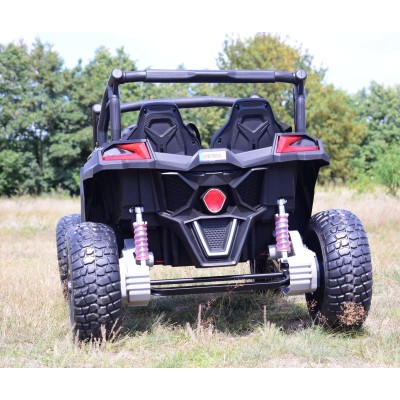 MEGA BUGGY SXS DLA 2 DZIECI 2X120W, SUPER MOC, PRZESUWANE SIEDZENIE, WALIZKA/BBH028