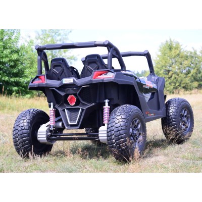 MEGA BUGGY SXS DLA 2 DZIECI 2X120W, SUPER MOC, PRZESUWANE SIEDZENIE, WALIZKA/BBH028