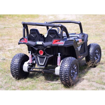 MEGA BUGGY SXS DLA 2 DZIECI 2X120W, SUPER MOC, PRZESUWANE SIEDZENIE, WALIZKA/BBH028