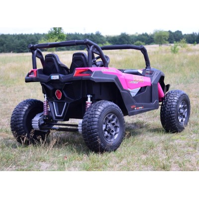 MEGA BUGGY SXS DLA 2 DZIECI 2X120W, SUPER MOC, PRZESUWANE SIEDZENIE, WALIZKA/BBH028
