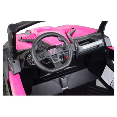 MEGA BUGGY SXS DLA 2 DZIECI 2X120W, SUPER MOC, PRZESUWANE SIEDZENIE, WALIZKA/BBH028