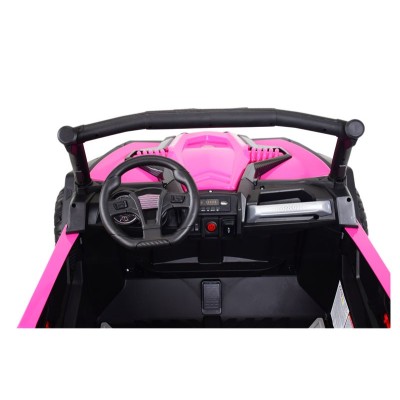 MEGA BUGGY SXS DLA 2 DZIECI 2X120W, SUPER MOC, PRZESUWANE SIEDZENIE, WALIZKA/BBH028