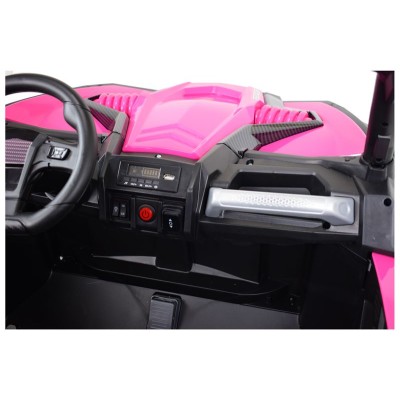 MEGA BUGGY SXS DLA 2 DZIECI 2X120W, SUPER MOC, PRZESUWANE SIEDZENIE, WALIZKA/BBH028