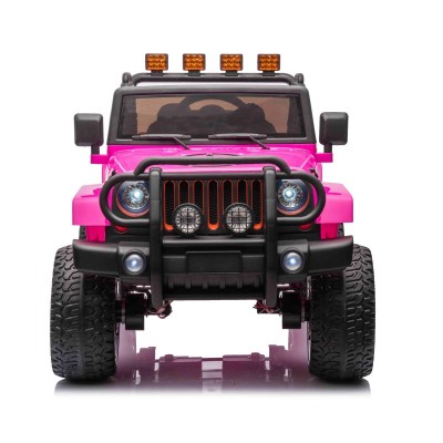 MEGA JEEP 4X4 Z REDUKTOREM NAPĘDU EXCLUSIVE 24 V, 480 WAT, WOLNY START,MIĘKKIE KOŁA /WXE1688-24V