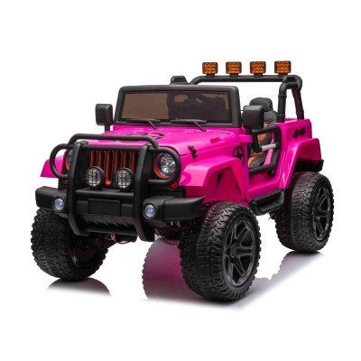 MEGA JEEP 4X4 Z REDUKTOREM NAPĘDU EXCLUSIVE 24 V, 480 WAT, WOLNY START,MIĘKKIE KOŁA /WXE1688-24V