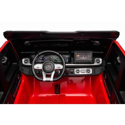 OLBRZYMI MERCEDES G63 NA AKUMULATOR 800 W,2X24V DYWANIKI,LAKIER /DKG63
