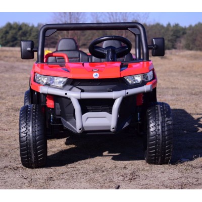 BUGGY 6 KOŁOWY DLA 2 DZIECI, ELEKTRYCZNA WYWROTKA, MIĘKKIE KOŁA, MIĘKKIE SIEDZENIE, 400 WAT/XMX623B
