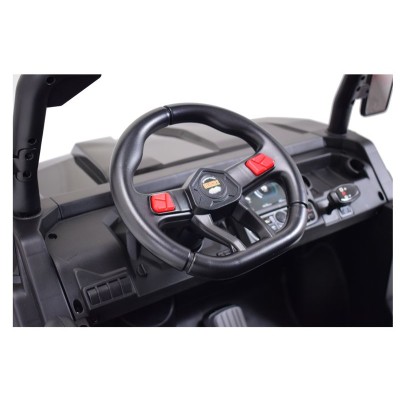 BUGGY 6 KOŁOWY DLA 2 DZIECI, ELEKTRYCZNA WYWROTKA, MIĘKKIE KOŁA, MIĘKKIE SIEDZENIE, 400 WAT/XMX623B