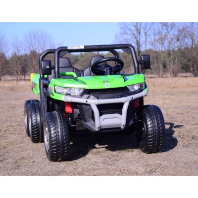 BUGGY 6 KOŁOWY DLA 2 DZIECI, ELEKTRYCZNA WYWROTKA, MIĘKKIE KOŁA, MIĘKKIE SIEDZENIE, 400 WAT/XMX623B
