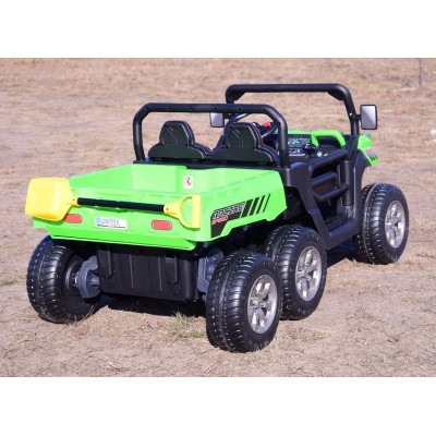 BUGGY 6 KOŁOWY DLA 2 DZIECI, ELEKTRYCZNA WYWROTKA, MIĘKKIE KOŁA, MIĘKKIE SIEDZENIE, 400 WAT/XMX623B