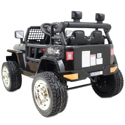JEEP NA AKUMULATOR "JK OFF ROAD", MIĘKKIE KOŁA, MIĘKKIE SIEDZENIE/LL555