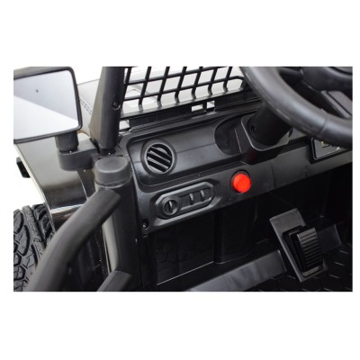 JEEP NA AKUMULATOR "JK OFF ROAD", MIĘKKIE KOŁA, MIĘKKIE SIEDZENIE/LL555