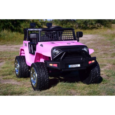 JEEP NA AKUMULATOR "JK OFF ROAD", MIĘKKIE KOŁA, MIĘKKIE SIEDZENIE/LL555