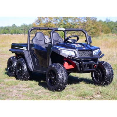 BUGGY 6 KOŁOWY DLA 2 DZIECI, ELEKTRYCZNA WYWROTKA, MIĘKKIE KOŁA, MIĘKKIE SIEDZENIE 800 WAT/XB1038