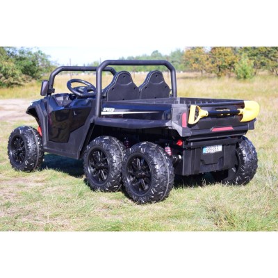 BUGGY 6 KOŁOWY DLA 2 DZIECI, ELEKTRYCZNA WYWROTKA, MIĘKKIE KOŁA, MIĘKKIE SIEDZENIE 800 WAT/XB1038