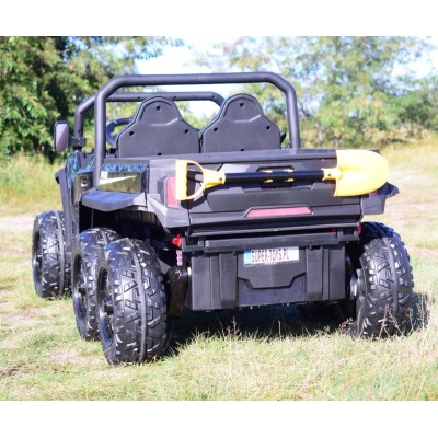 BUGGY 6 KOŁOWY DLA 2 DZIECI, ELEKTRYCZNA WYWROTKA, MIĘKKIE KOŁA, MIĘKKIE SIEDZENIE 800 WAT/XB1038