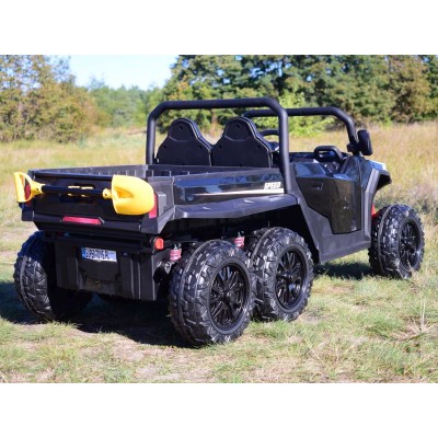 BUGGY 6 KOŁOWY DLA 2 DZIECI, ELEKTRYCZNA WYWROTKA, MIĘKKIE KOŁA, MIĘKKIE SIEDZENIE 800 WAT/XB1038