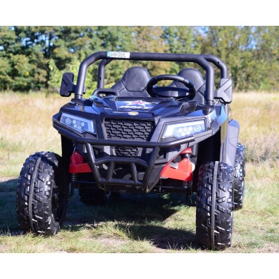 BUGGY 6 KOŁOWY DLA 2 DZIECI, ELEKTRYCZNA WYWROTKA, MIĘKKIE KOŁA, MIĘKKIE SIEDZENIE 800 WAT/XB1038