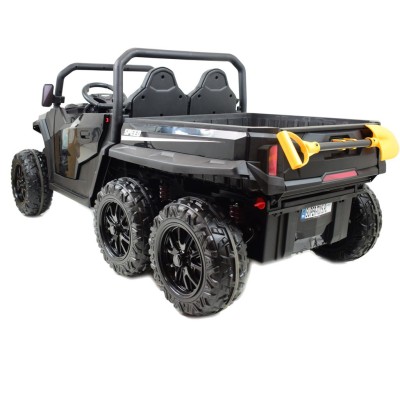 BUGGY 6 KOŁOWY DLA 2 DZIECI, ELEKTRYCZNA WYWROTKA, MIĘKKIE KOŁA, MIĘKKIE SIEDZENIE 800 WAT/XB1038