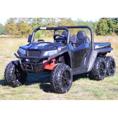 BUGGY 6 KOŁOWY DLA 2 DZIECI, ELEKTRYCZNA WYWROTKA, MIĘKKIE KOŁA, MIĘKKIE SIEDZENIE 800 WAT/XB1038