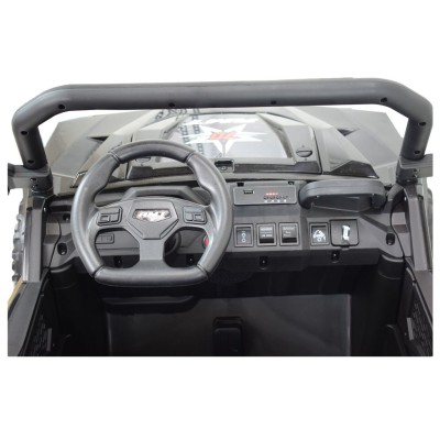 BUGGY 6 KOŁOWY DLA 2 DZIECI, ELEKTRYCZNA WYWROTKA, MIĘKKIE KOŁA, MIĘKKIE SIEDZENIE 800 WAT/XB1038