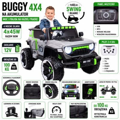MEGA BUGGY  CONCEPT 4x4, SUPER MOC, DO 100 KG/WN1162