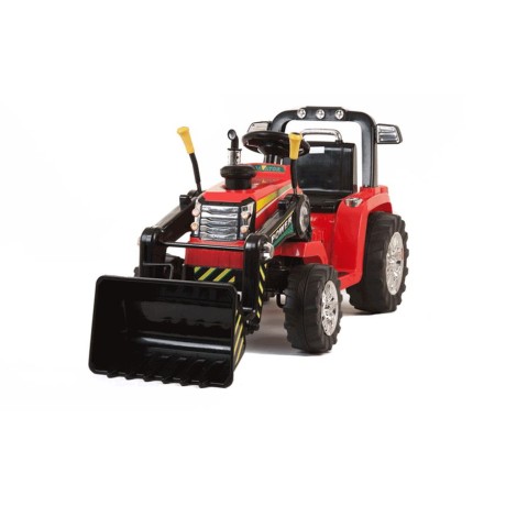 NAJMOCNIEJSZY TRAKTOR Z ŁYŻKĄ  I PILOTEM 12V  DWIE PRĘDKOŚCI/1005A
