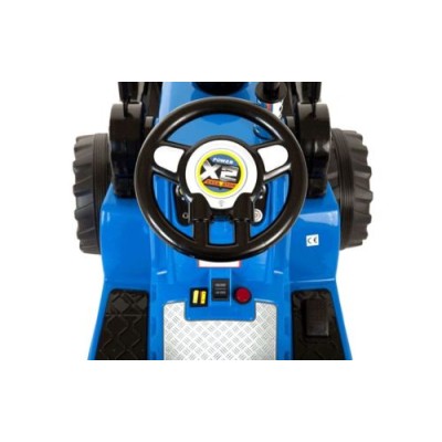 NAJMOCNIEJSZY TRAKTOR Z ŁYŻKĄ  I PILOTEM 12V  DWIE PRĘDKOŚCI/1005A