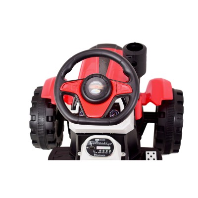 TRAKTOR NA AKUMULATOR Z PRZYCZEPĄ, MIĘKKIE SIEDZENIE,/HSD6601