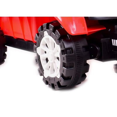 TRAKTOR NA AKUMULATOR Z PRZYCZEPĄ, MIĘKKIE SIEDZENIE,/HSD6601