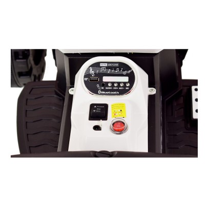 TRAKTOR NA AKUMULATOR Z PRZYCZEPĄ, MIĘKKIE SIEDZENIE,/HSD6601