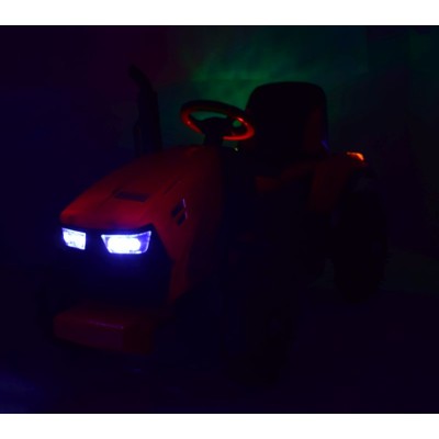 MEGA TRAKTOR Z CYSTERNĄ+POMPKA, KOŁA POMPOWANE, MIĘKKIE SIEDZENIE, PILOT, NOWOCZESNY PANEL, FUNKCJA BUJANIA/TT990S