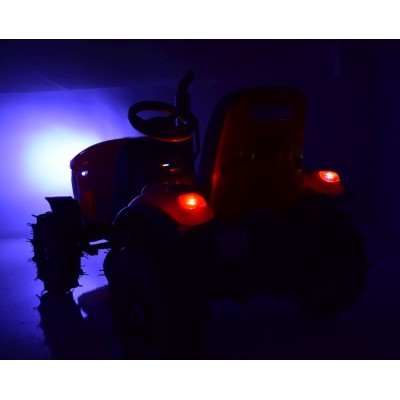 MEGA TRAKTOR Z CYSTERNĄ+POMPKA, KOŁA POMPOWANE, MIĘKKIE SIEDZENIE, PILOT, NOWOCZESNY PANEL, FUNKCJA BUJANIA/TT990S