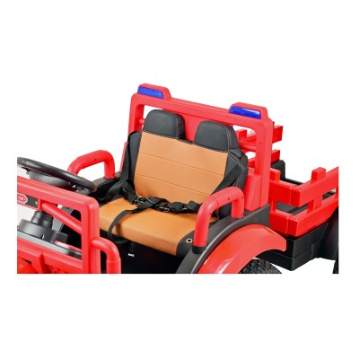 MEGA TRAKTOR LARGE Z PRZYCZEPĄ, POMPOWANE KOŁA, PILOT, FUNKCJA BUJANIA/SH6688