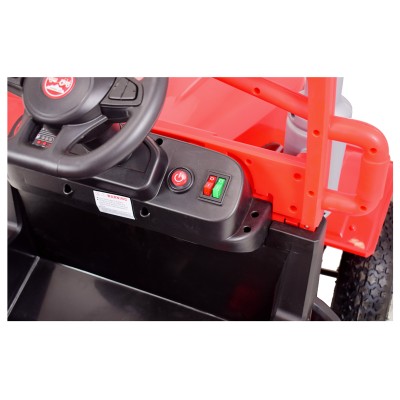MEGA TRAKTOR LARGE Z PRZYCZEPĄ, POMPOWANE KOŁA, PILOT, FUNKCJA BUJANIA/SH6688