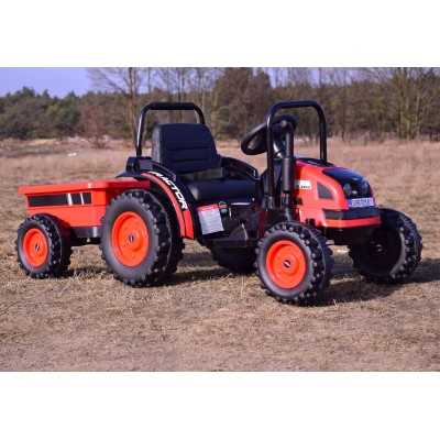 MEGA TRAKTOR Z PRZYCZEPĄ. MIĘKKIE SIEDZENIE, PILOT, RADIO FM/HL388