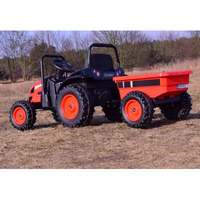 MEGA TRAKTOR Z PRZYCZEPĄ. MIĘKKIE SIEDZENIE, PILOT, RADIO FM/HL388