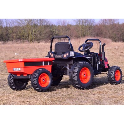 MEGA TRAKTOR Z PRZYCZEPĄ. MIĘKKIE SIEDZENIE, PILOT, RADIO FM/HL388