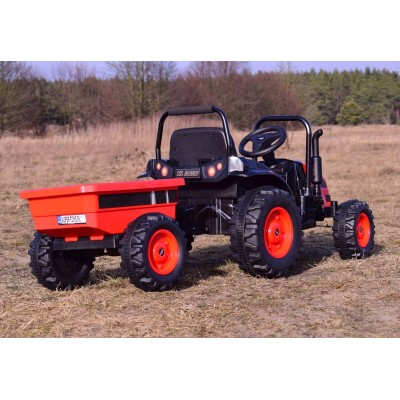 MEGA TRAKTOR Z PRZYCZEPĄ. MIĘKKIE SIEDZENIE, PILOT, RADIO FM/HL388