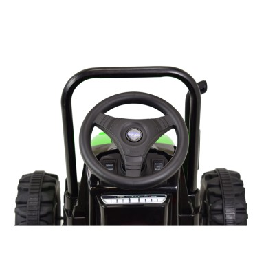 MEGA TRAKTOR Z PRZYCZEPĄ. MIĘKKIE SIEDZENIE, PILOT, RADIO FM/HL388
