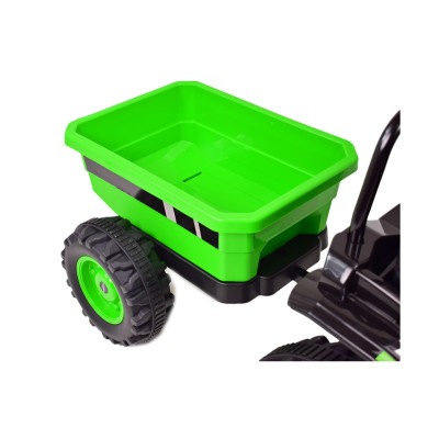 MEGA TRAKTOR Z PRZYCZEPĄ. MIĘKKIE SIEDZENIE, PILOT, RADIO FM/HL388