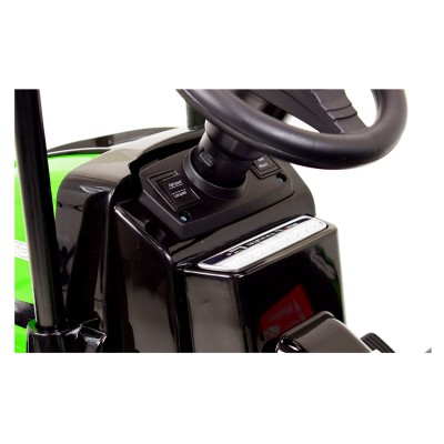 MEGA TRAKTOR Z PRZYCZEPĄ. MIĘKKIE SIEDZENIE, PILOT, RADIO FM/HL388