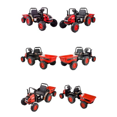 MEGA TRAKTOR Z PRZYCZEPĄ. MIĘKKIE SIEDZENIE, PILOT, RADIO FM/HL388