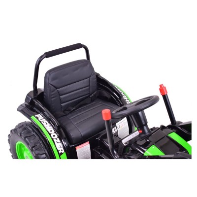 MEGA TRAKTOR Z ŁYŻKĄ - ŁADOWARKĄ. MIĘKKIE SIEDZENIE, PILOT, RADIO FM/HL389